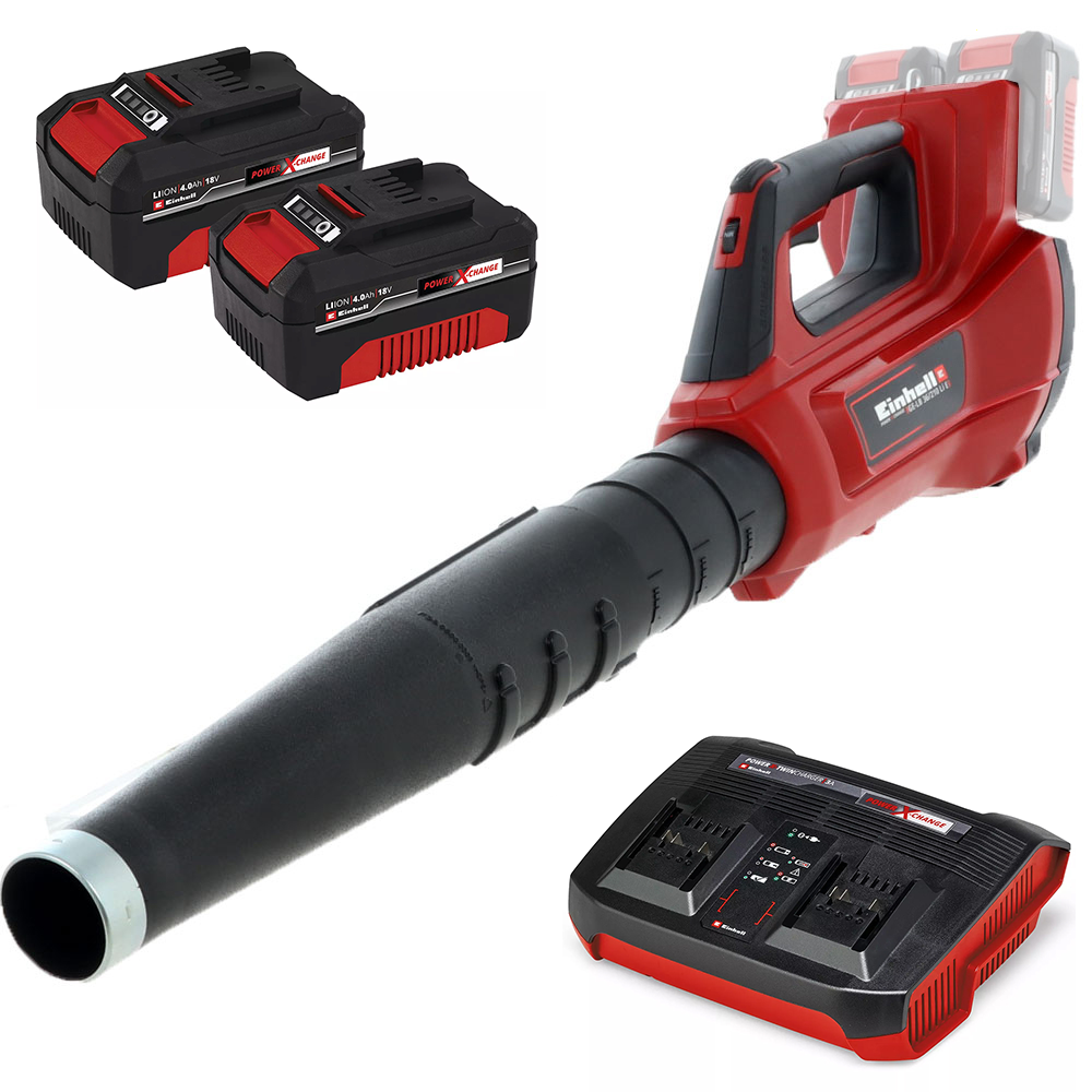 akku laubbläser einhell turbo ge lb 36/210 li e 36v 2x 18v 4ah