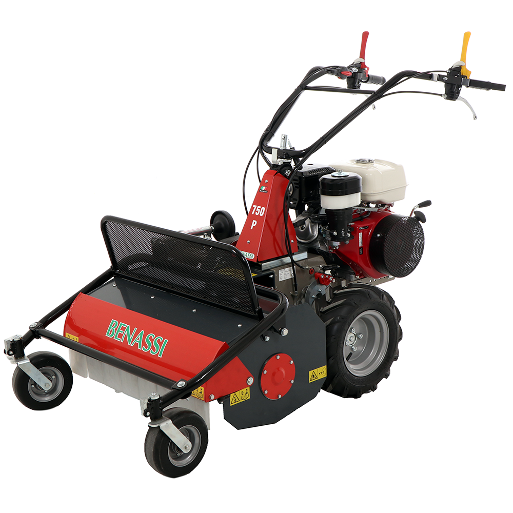 benassi t750p hochgrasmäher mit hammerwerk honda motor gx390