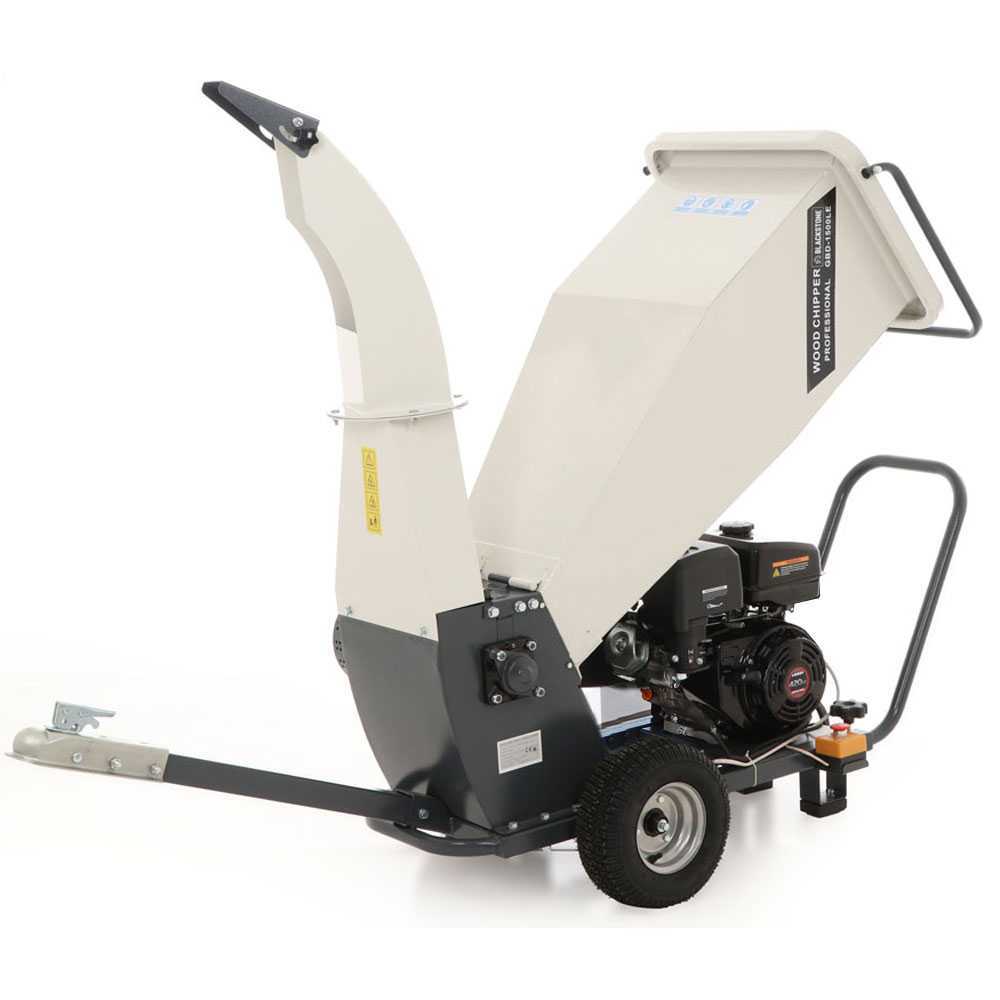 blackstone gbd 1500 l, profi benzin häcksler , motor loncin 15 ps