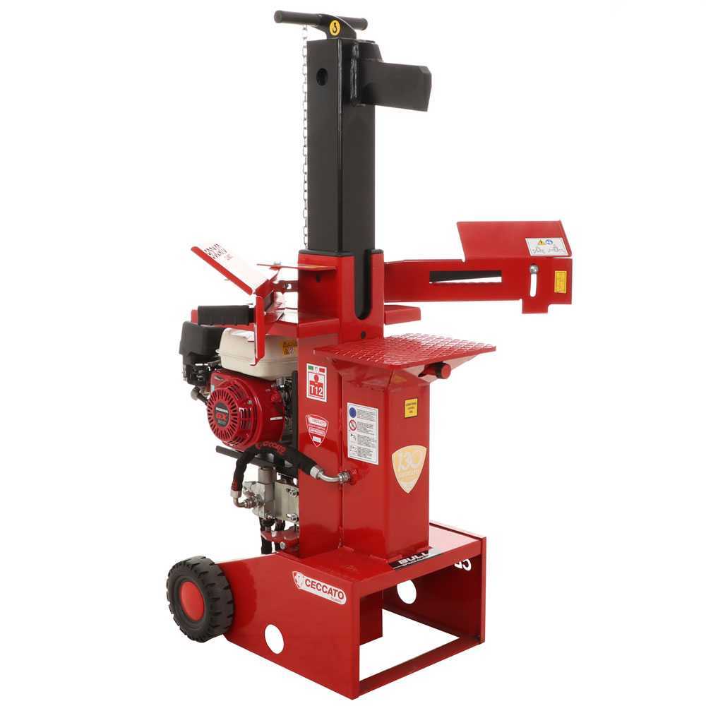 ceccato bull spl12h gx200 benzin holzspalter stehend honda gx200