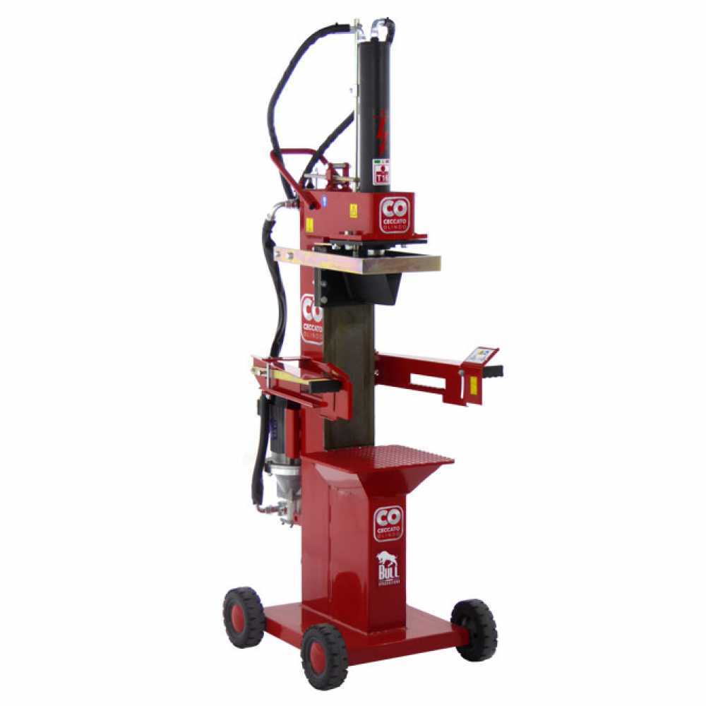 ceccato bull sple16r4 5.5 holzspalter elektrisch, stehend 400v 16t hub 500 mm