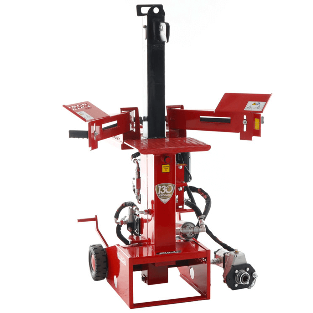 ceccato bull splet10 kombi senkrechter hybrid holzspalter elektrisch/ für traktor