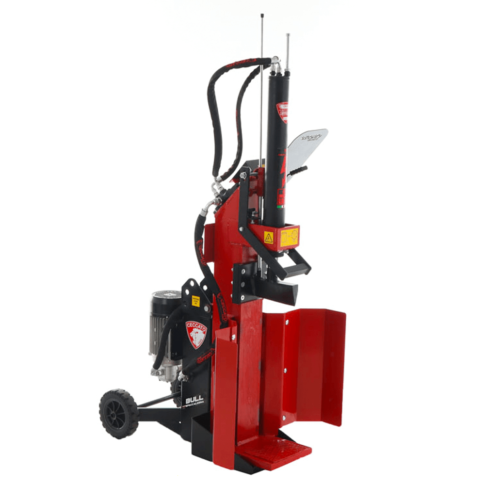 ceccato sple10polt elektrischer dreiphasiger holzspalter multiposition 10 tonnen