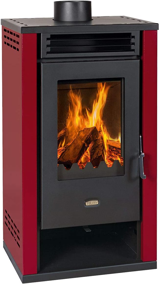 EEK A+ Kaminofen Prity K2 GT Bordeaux