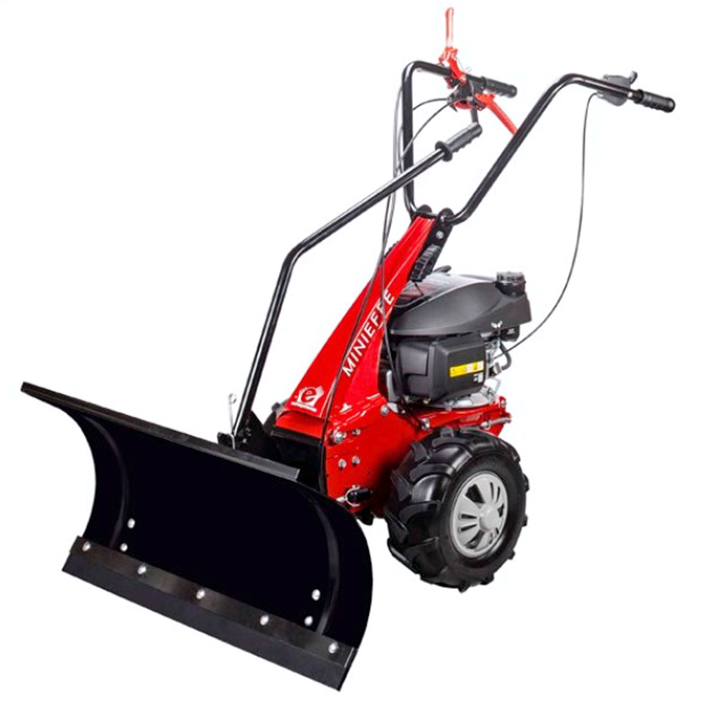 eurosystems minieffe m150 rm mehrzweckgerät mit schneeschild mit benzinmotor honda gcvx 170