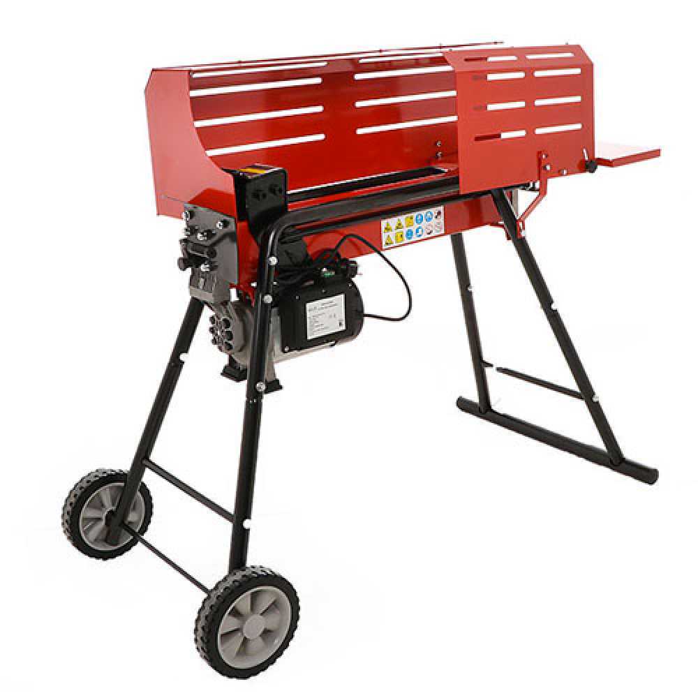 geotech ls7 hel evo liegender holzspalter 2in1 mit elektromotor spaltkraft 7 t