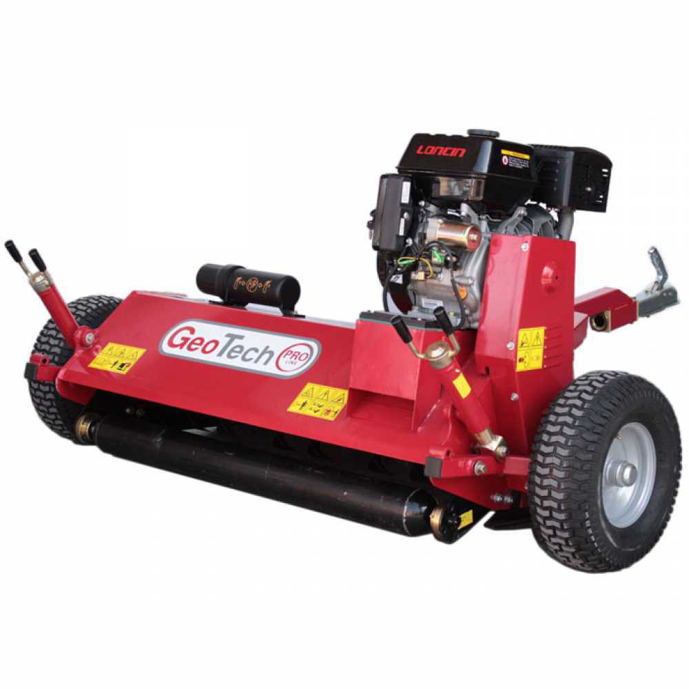geotech pro gtfm 120 le mulcher mit benzinmotor für quad loncin g420fd