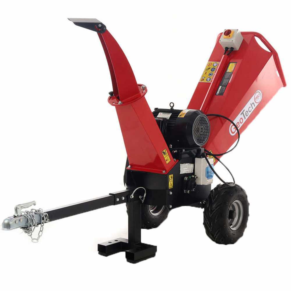 geotech pro pcs 55et elektro häcksler 400v