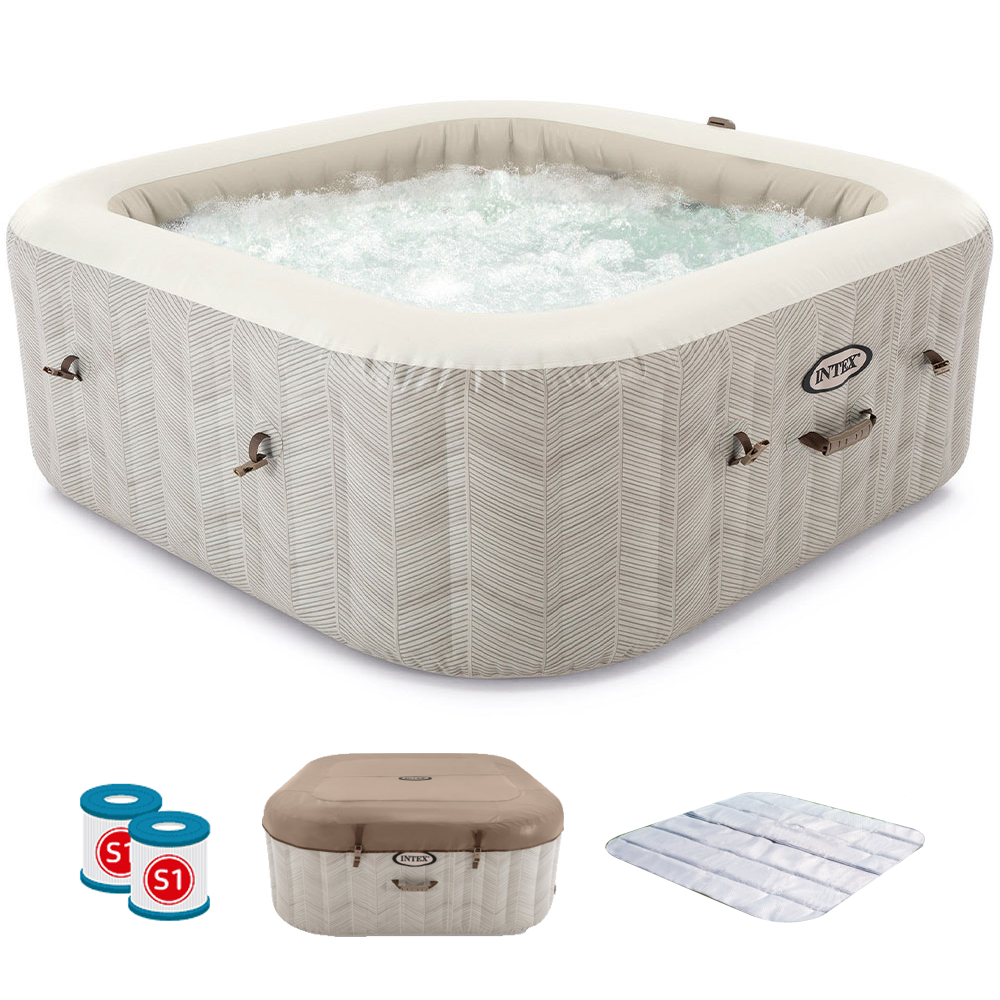 intex square chevron deluxe 28472ex whirlpool spa