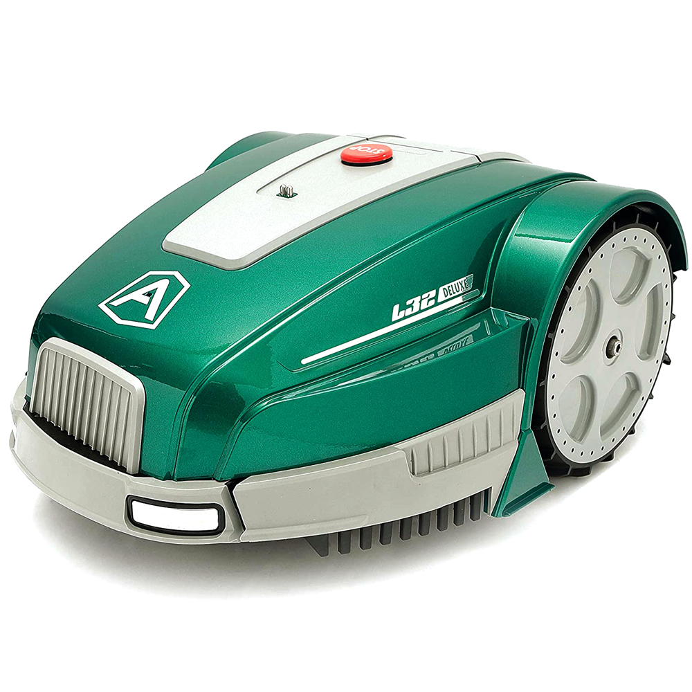mähroboter ambrogio l32 deluxe mähroboter mit begrenzungskabel akku 25,9 v und 2,5 ah