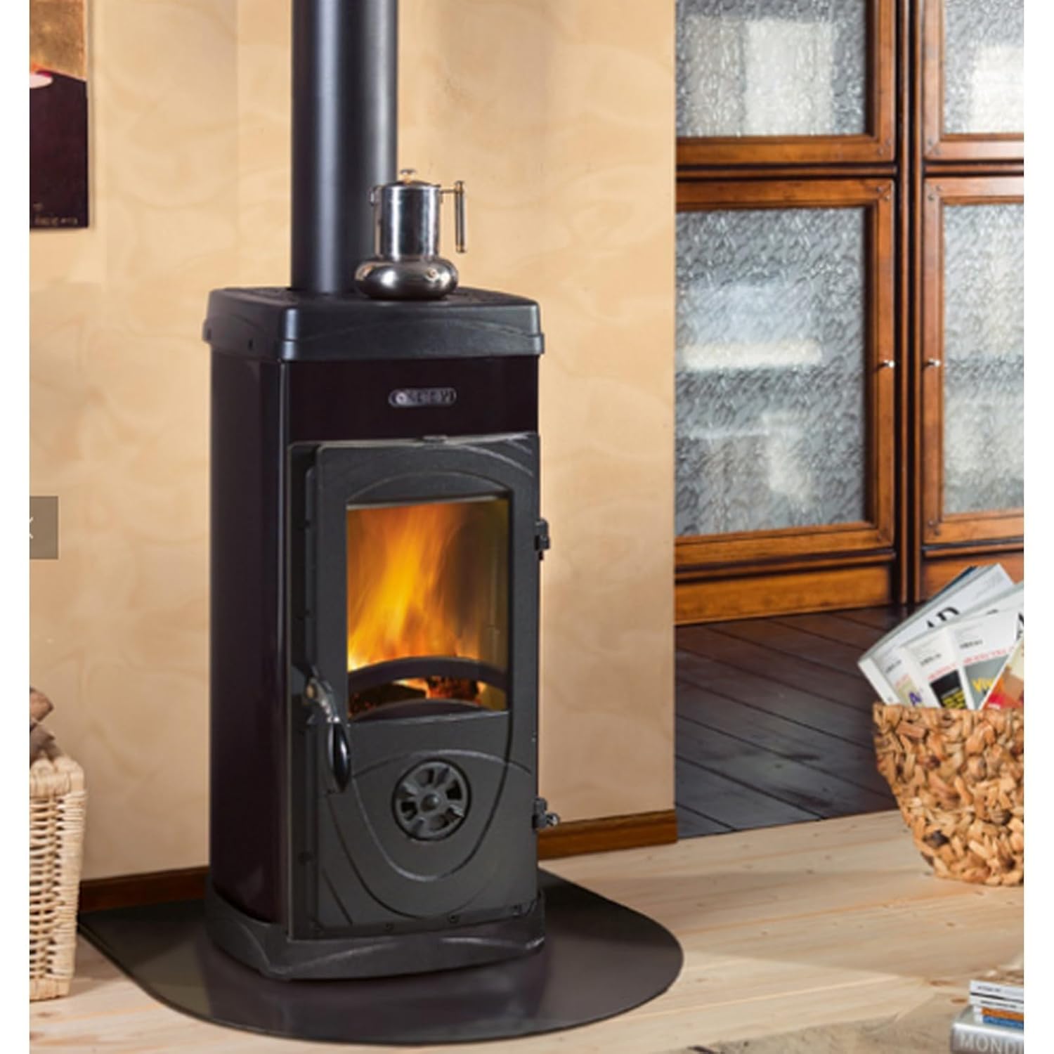 Nordica Super Junior Panorama Holzofen