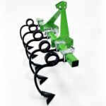 seven italy simply mit 5 flügelschargrubber gänsefusscharen und vierkant spiralfederzinken leichte baureihe rahmen 140 cm