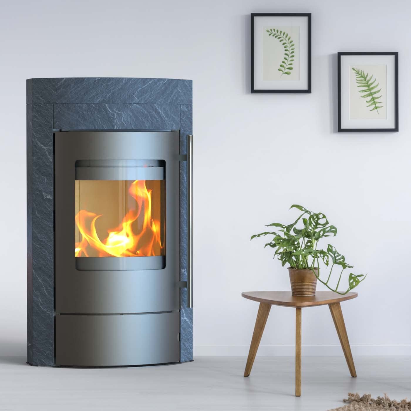 Thermia Ignis Mass Gussgrau Speckstein Automatik Kaminofen Speicherofen 150mm Abgasstutzen 7kw Holzfach massiv Thermia Ignis Mass Gussgrau Speckstein Automatik Kaminofen Speicherofen 150mm Abgasstutzen 7kw Holzfach massiv